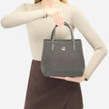 Sac Céleste mini Suede - gris graphite